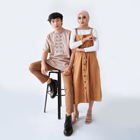 Inspirasi Baju Couple Lebaran