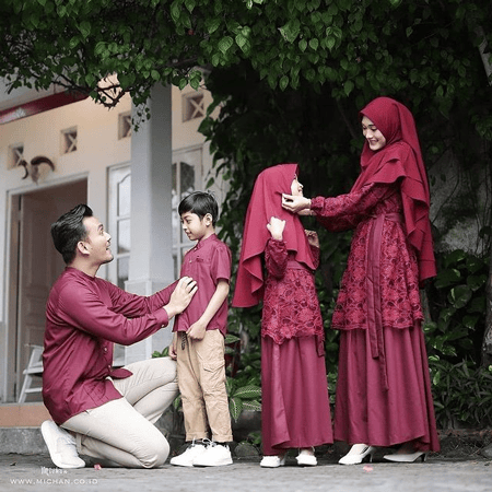 Inspirasi Baju Couple Lebaran